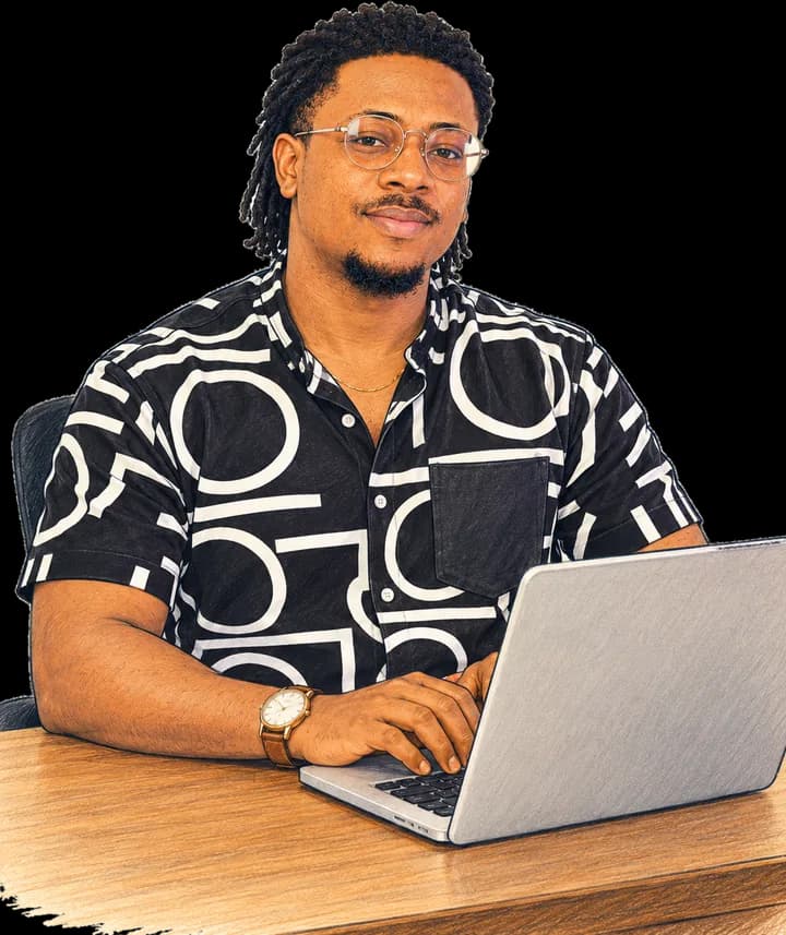 Me, building the page.